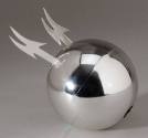 Silver Sphere from the Film "Phantasm II", 1988