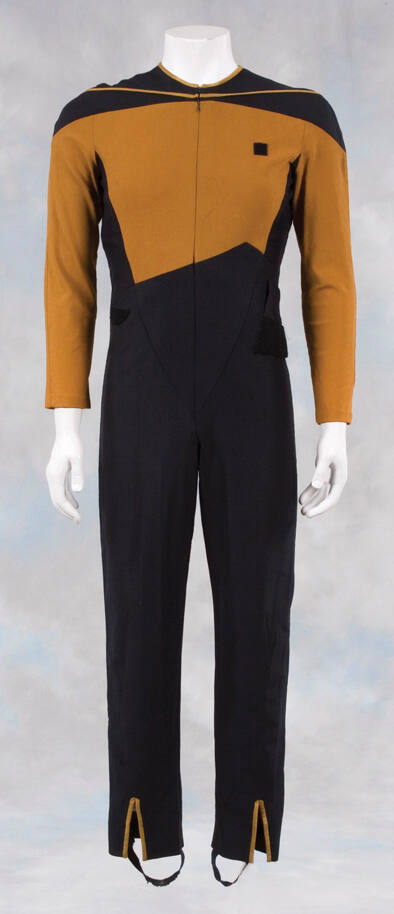 Geordi LaForge Starfleet Duty Uniform from the Television Series "Star Trek: The Next Generation"