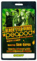 Black Eyed Peas Peapod Foundation Benefit Concert "Staff" Pass at Avalon Hollywood, Los Angeles, CA, February 7, 2008