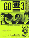 Go Four 3 at The University Bistro, Seattle, WA, April 10, 1987