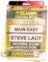 Steve Lacy Electric Picnic 2023 at Stradbally Hall, County Laois, Ireland, September 01, 2023 and Reading Festival 2023 at Richfield Avenue, Reading, UK, August 27, 2023 "Artist" Pass with Lanyard